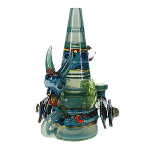 Cowboy Glass X Rad Glass Racer Cone Collaboration Recycler