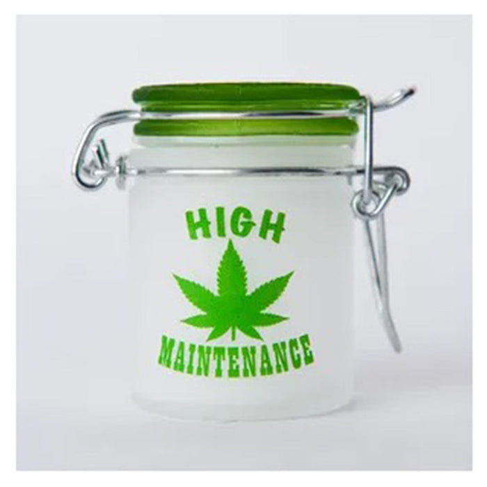 Frosted High Maintenance Jar - 1.5oz