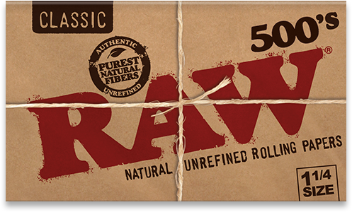 RAW Classic Creaseless 500s 1¼